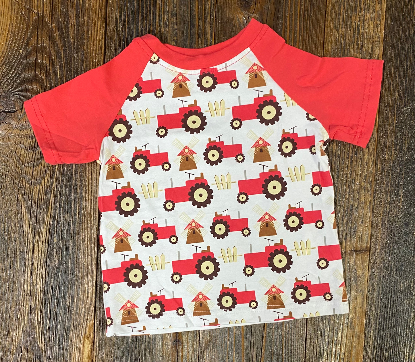 Red Tractor Tee