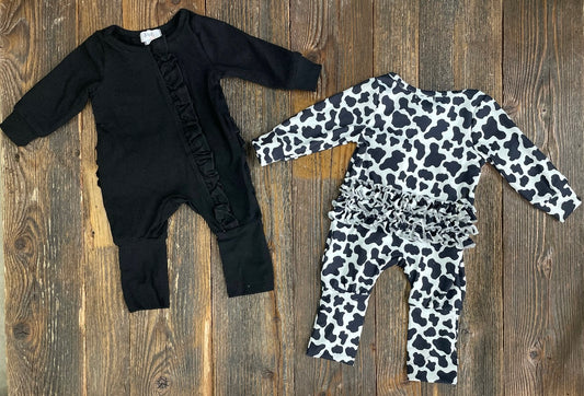 Ruffled Sleepers + Headwraps