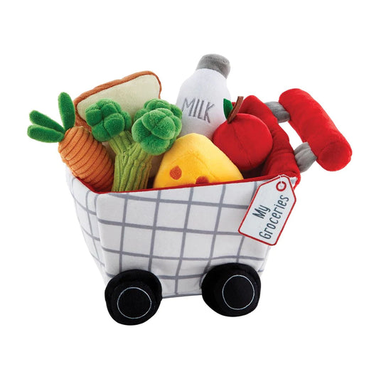 Mudpie My Groceries Plush Set