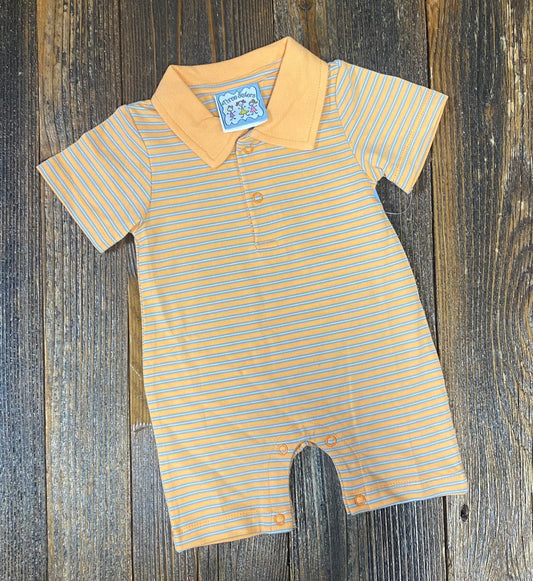 Three Sisters Orange & Blue Shortall