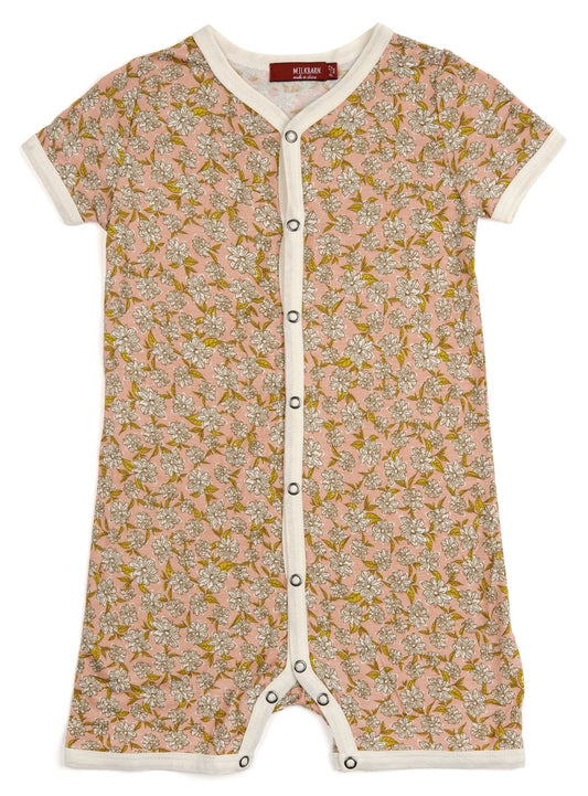 Milkbarn Rose Floral Shortall