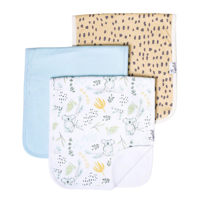 Copper Pearl Burp Cloths