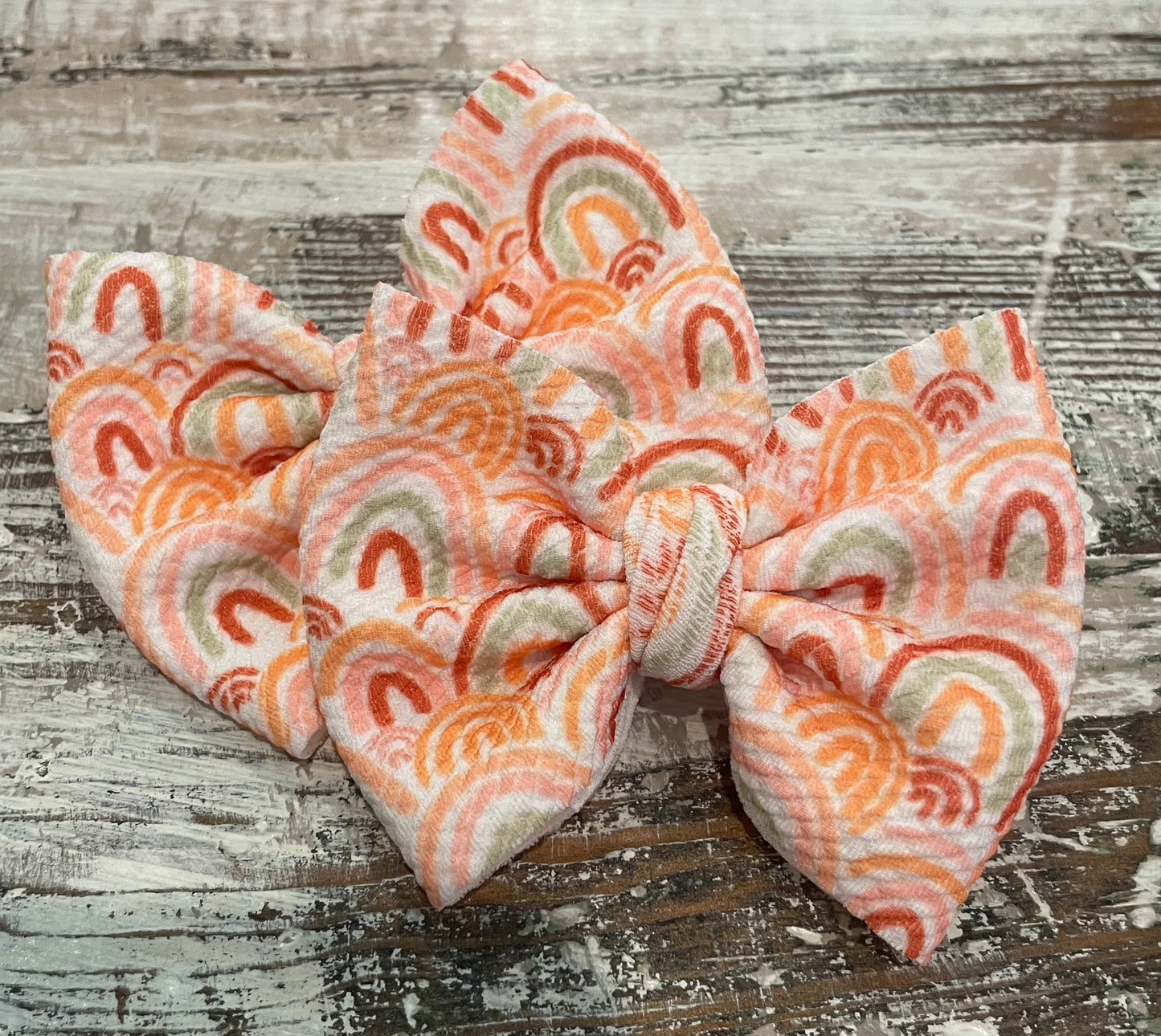 JJs 3in Printed Piggie Bows