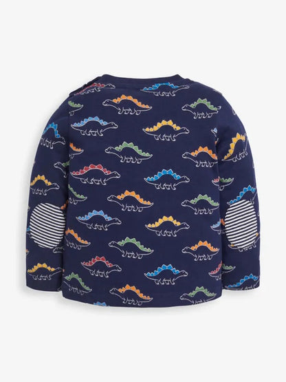 Jojo Linear Dino Print Top