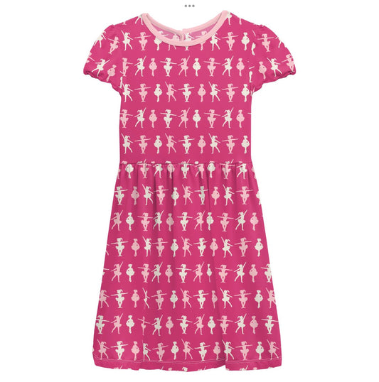 Kickee Pants Calypso Ballerina Flutter Sleeve Twirl Dress