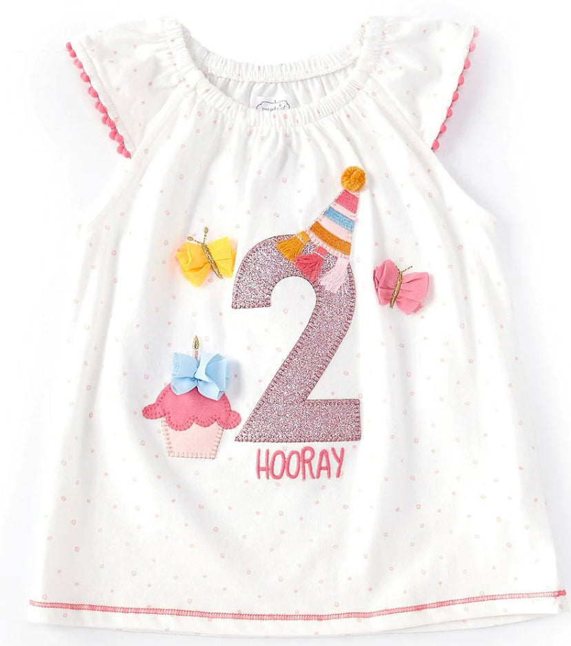 Mudpie Girl Birthday Tunic