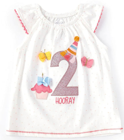 Mudpie Girl Birthday Tunic