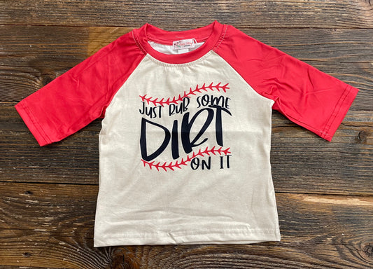 Dirt on It Raglan