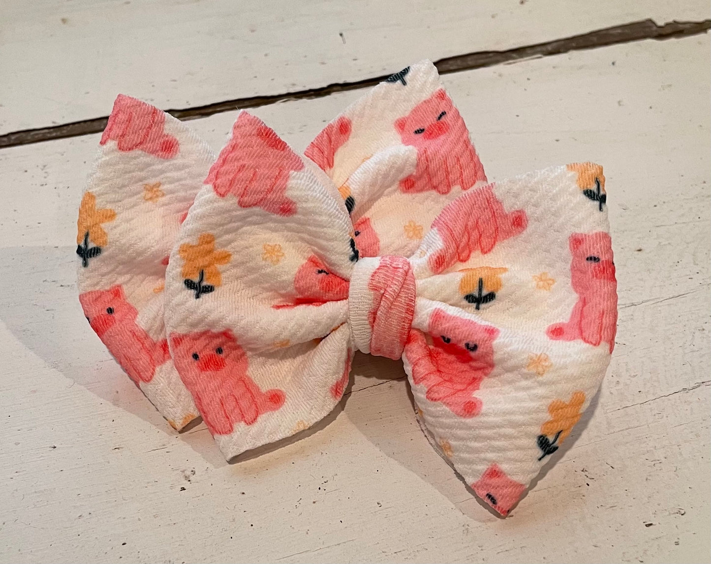 JJs 3in Printed Piggie Bows