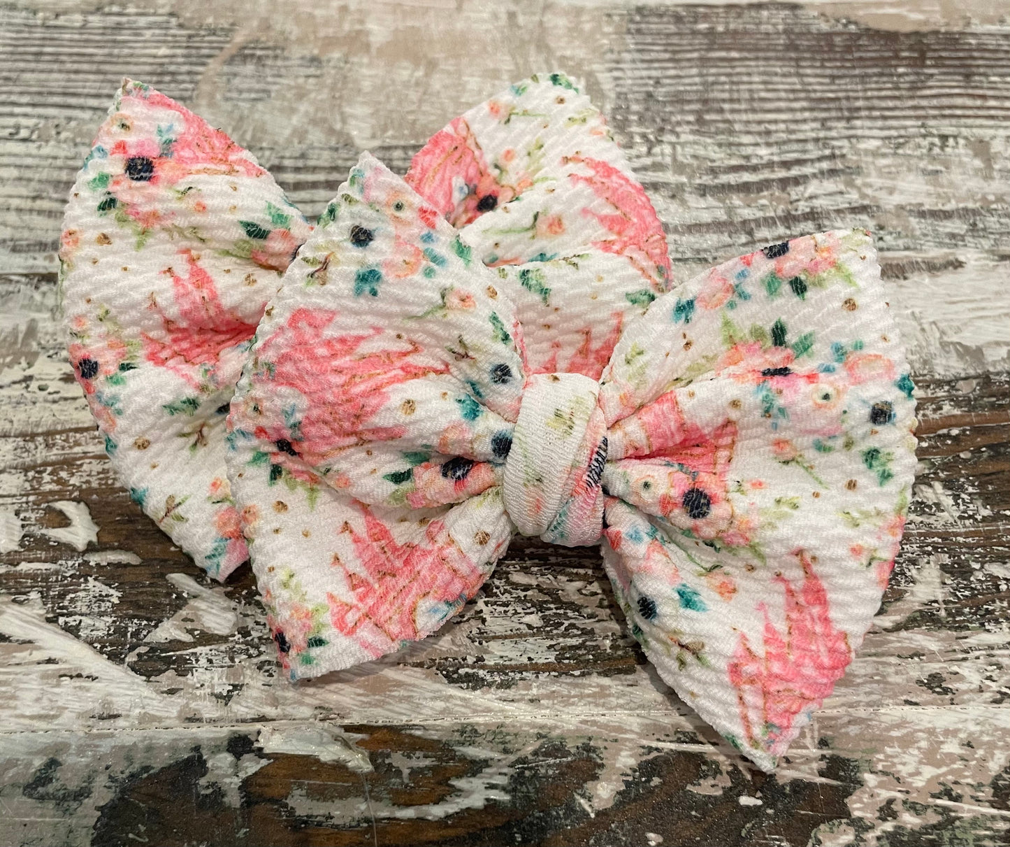 JJs 3in Printed Piggie Bows