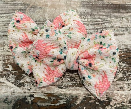 JJs 3in Printed Piggie Bows