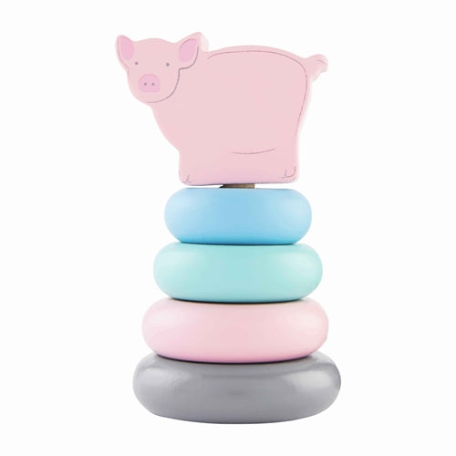 Mudpie Farm Animal Ring Stacker