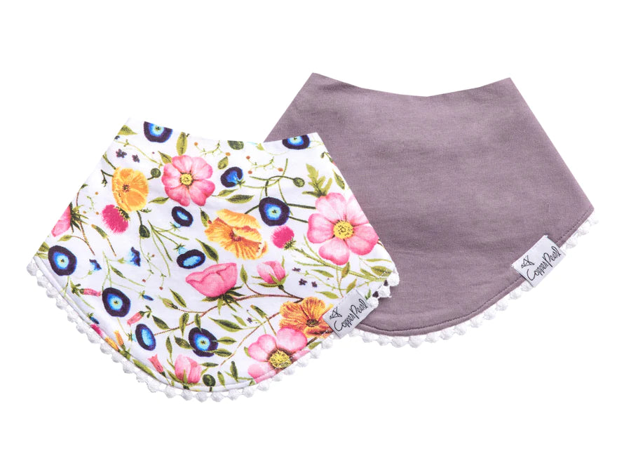 Copper Pearl Fashion Bibs