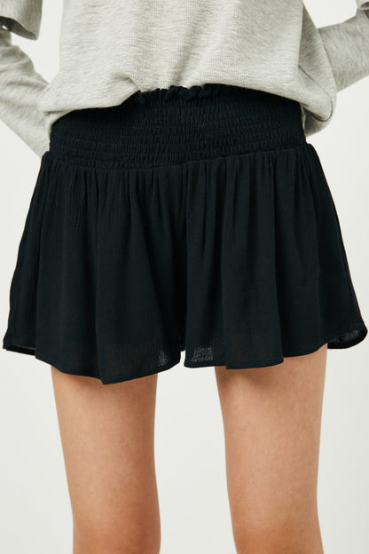 Hayden Smocked Waist Shorts GY2477