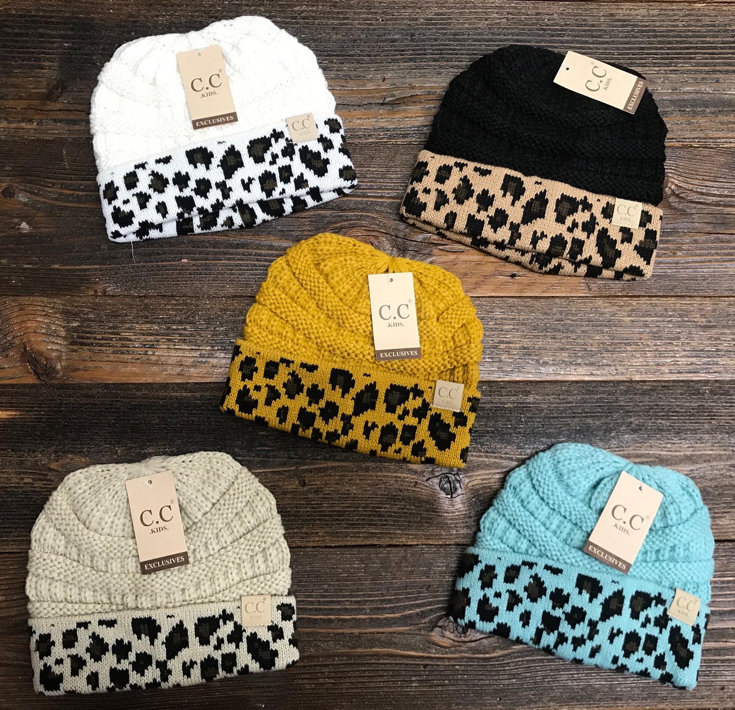 C.C. Leopard Toddler Beanie