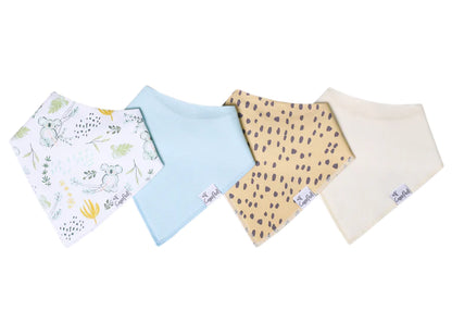 Copper Pearl Bandana Bib Sets