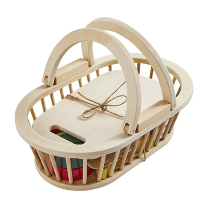 Mudpie Produce Basket Wood Toy