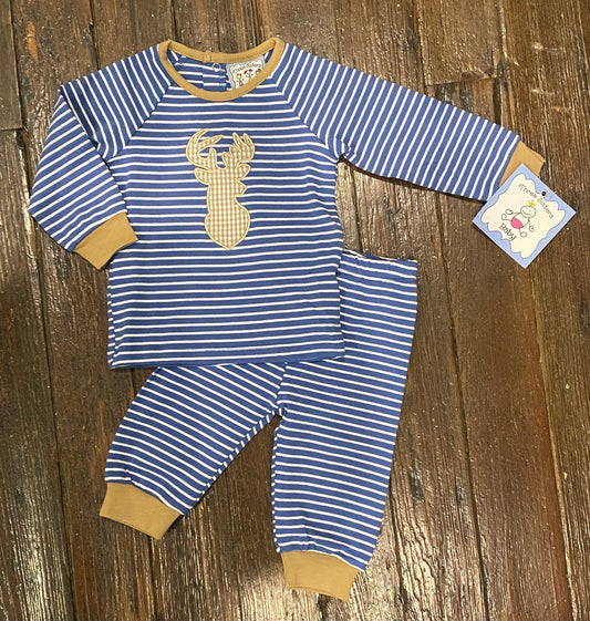 Three Sisters Deer Appliqué 2pc Set