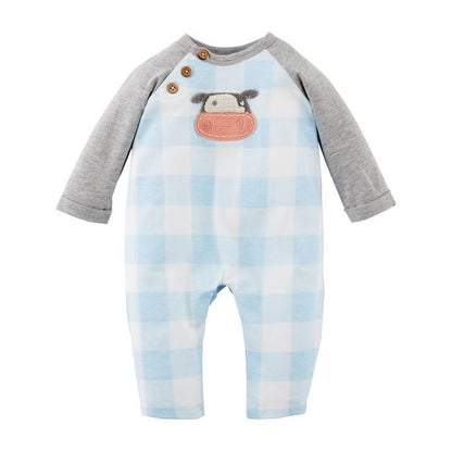 Mudpie Crochet Cow One Piece
