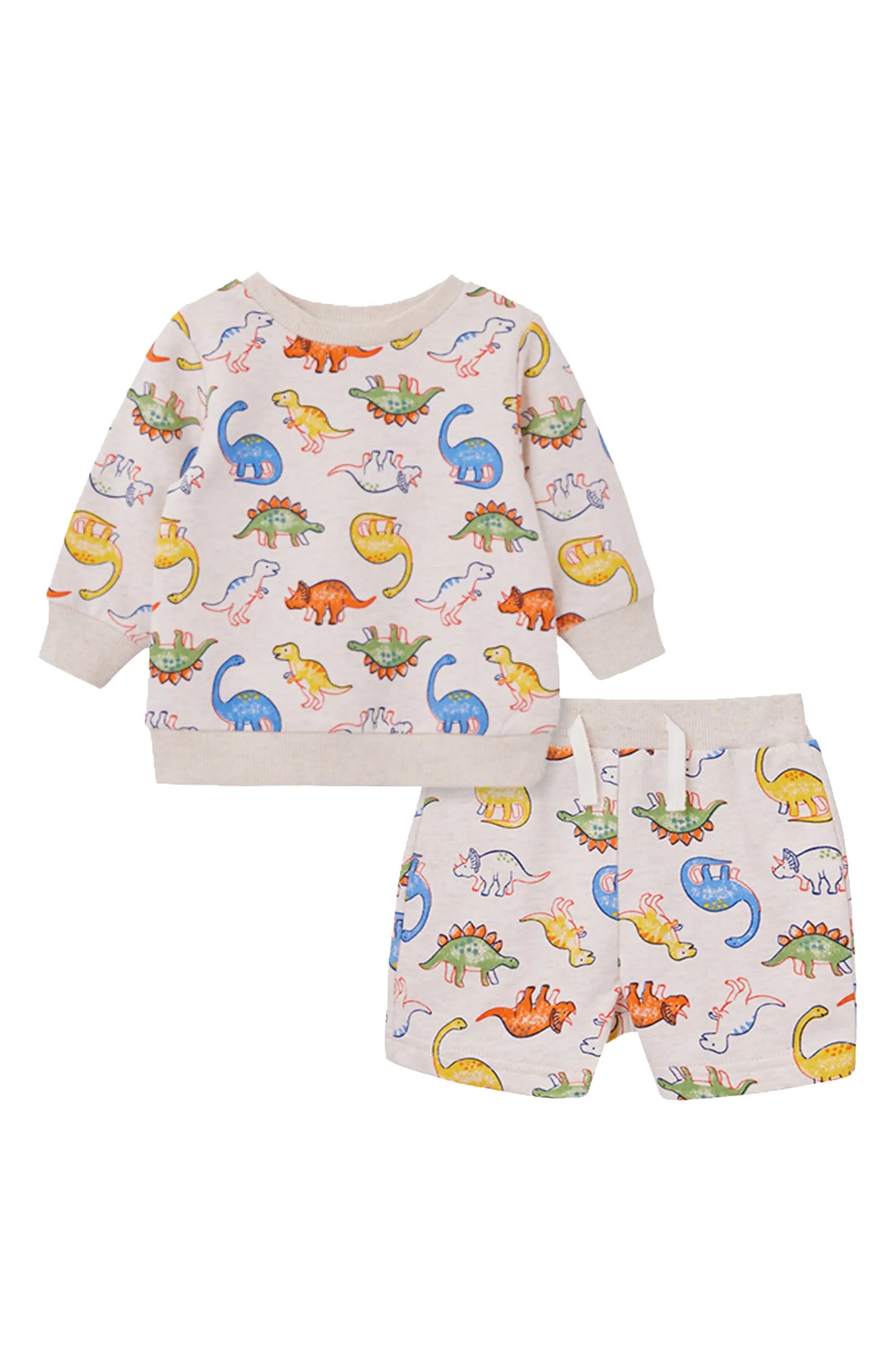 Little Me Oatmeal Dino Active Set