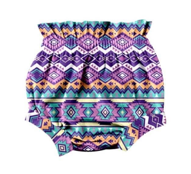 Purple Aztec Bloomies