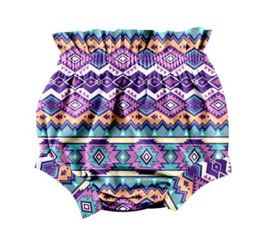 Purple Aztec Bloomies