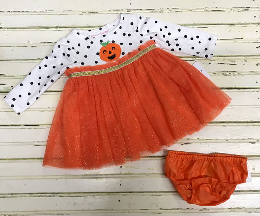 BJ Pumpkin Tutu Dress