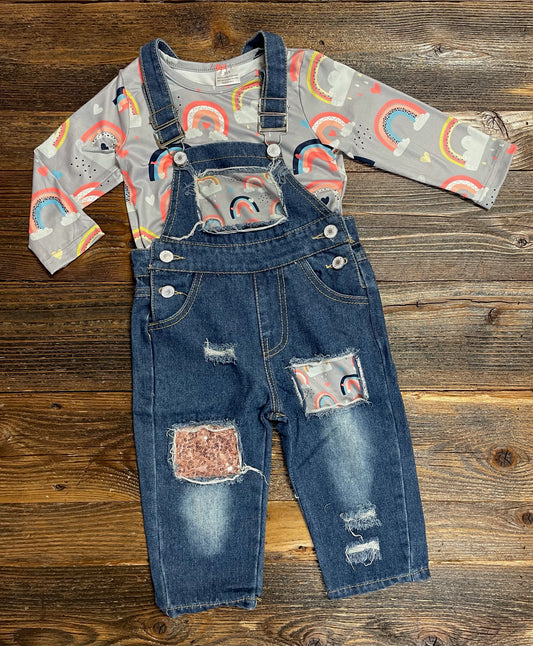 Rainbow Overalls