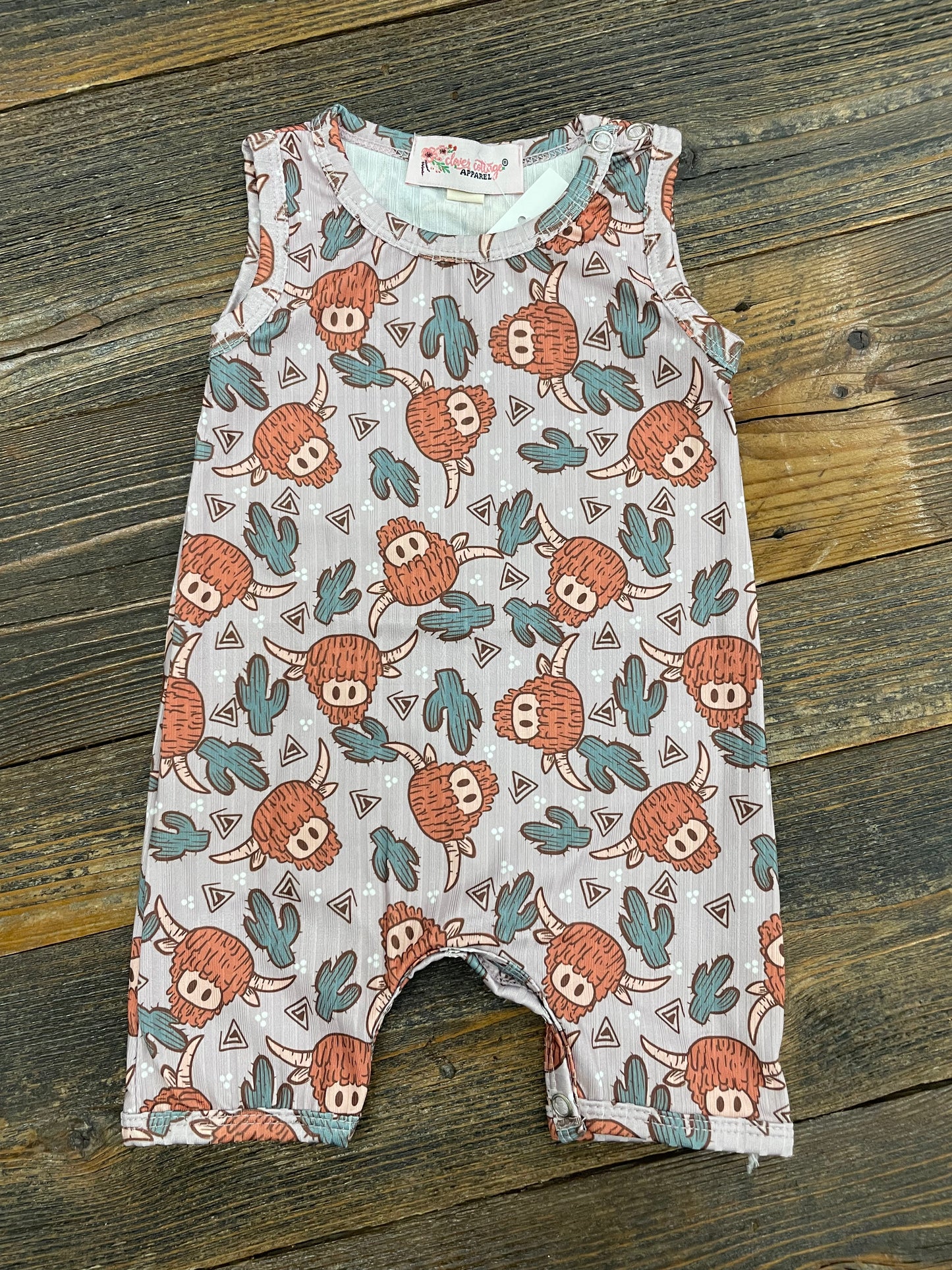 Cutie Highland Romper