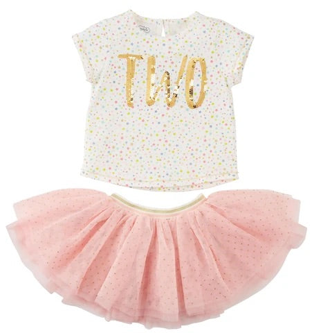 Mudpie Birthday Skirt Set