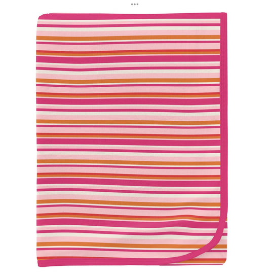 Kickee Pants Anniversary Sunset Stripe Swaddling Blanket