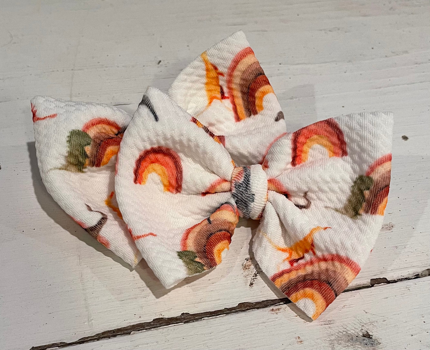 JJs 3in Printed Piggie Bows