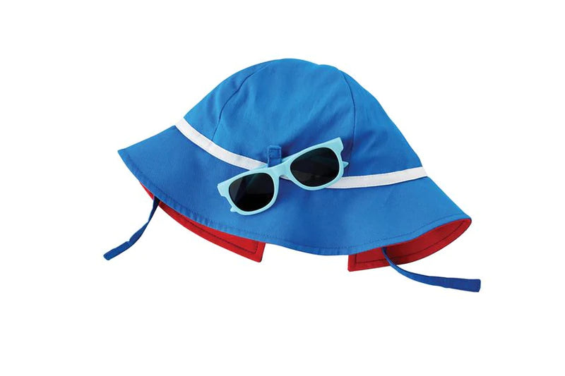 Mudpie Sun Hats w/Glasses