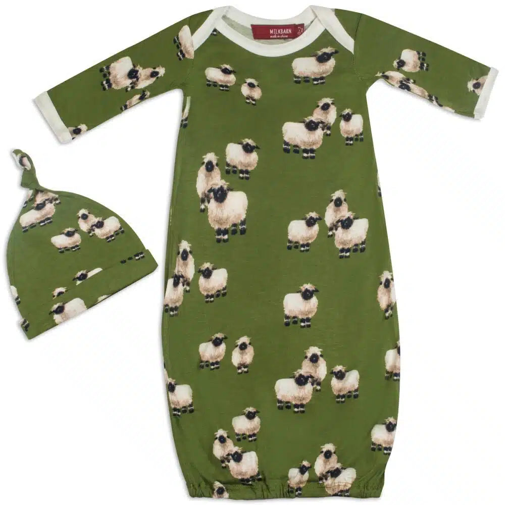 Milkbarn Valais Sheep Gown & Hat