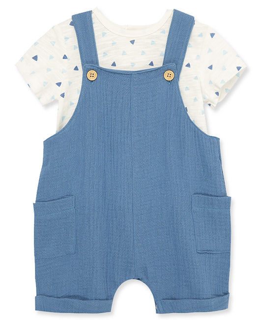 Little Me Geo Shortall Set