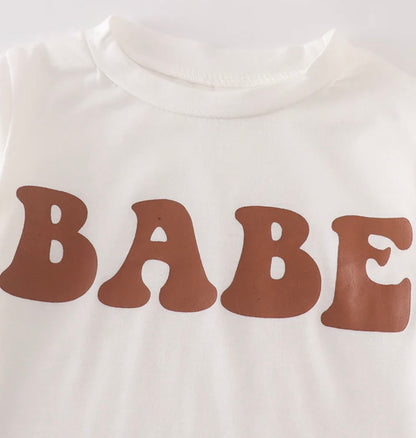 Cream/Rust Babe Bubble