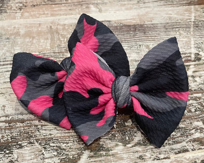JJs 3in Printed Piggie Bows
