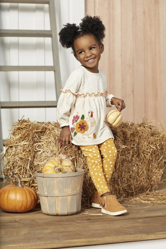 Mudpie Turkey Tunic Legging Set