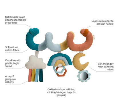 Itzy Ritzy Spiral Car Seat Activity Toy