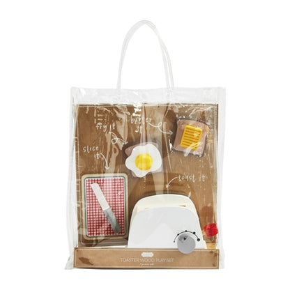 Mudpie Toaster Wood Toy Set