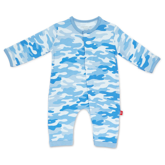 Magnetic Me Blue Camo Chic Modal Magnetic Coverall