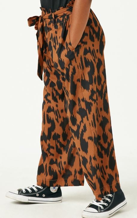 Hayden Animal Print Wide Leg Pant GY2323