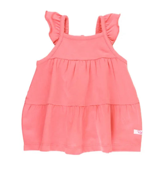 RuffleButts Strawberry Tiered Tank Top