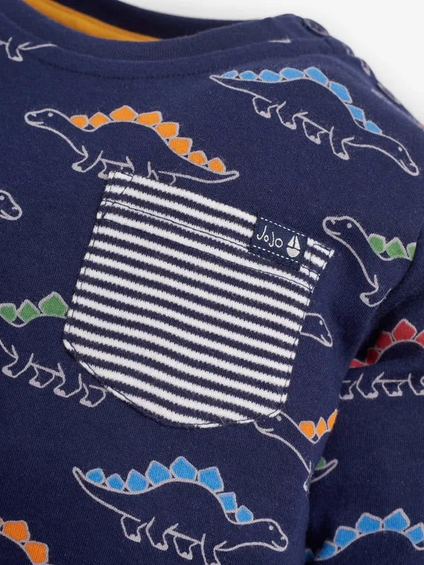 Jojo Linear Dino Print Top