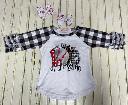 Love of the Game Raglan