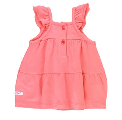 RuffleButts Strawberry Tiered Tank Top