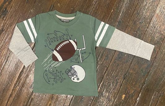 CRSports Football Raglan