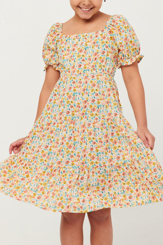 Hayden Floral Smocked Dress 5703