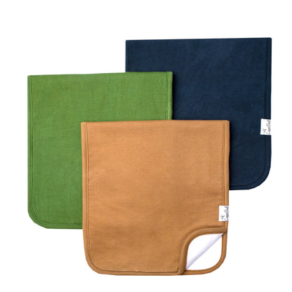 Copper Pearl Burp Cloths