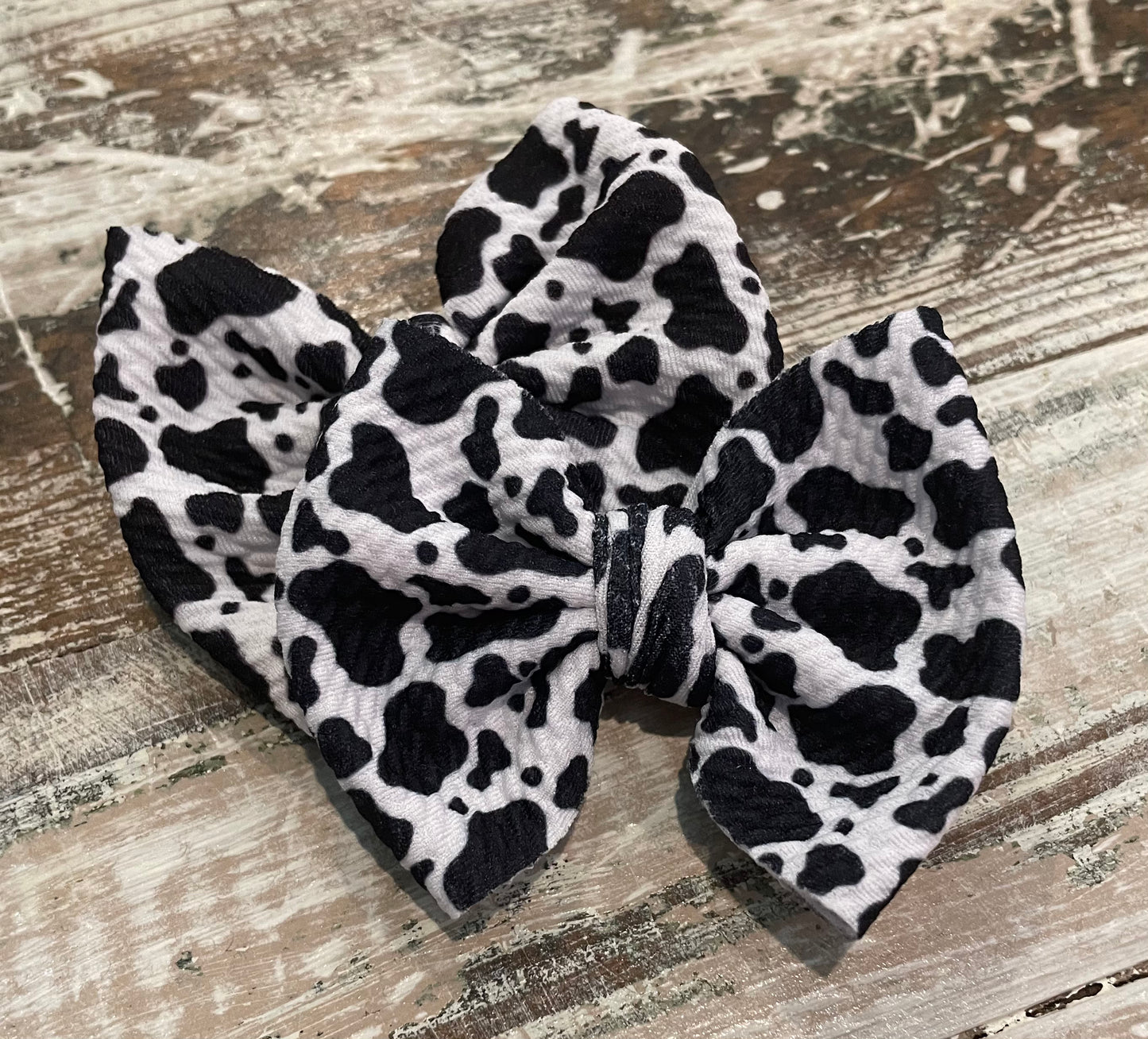JJs 3in Printed Piggie Bows